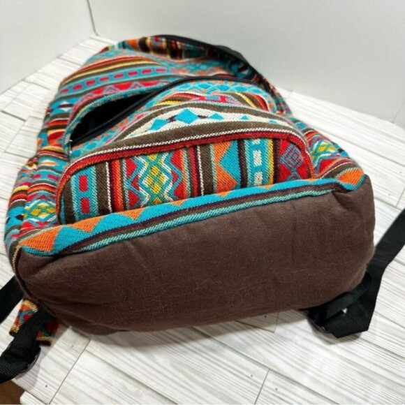 Boho Tribal Pattern Backpack Native Southwestern Ethnic‎ Vibes School Travel main image 6